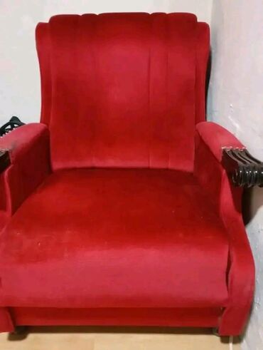Armchairs: Color - Red, Used