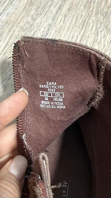 сапоги зара: Детские ботинки ZARA, натуральная замша. Сделаны очень качественно — 2