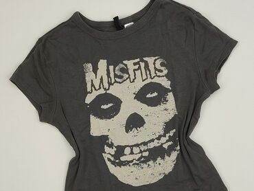 t shirty oversize basic: H&M, T-shirt damski, rozmiar S