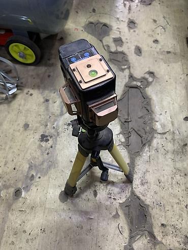 лазер аппарат: Лазерный уровень на штативе - Проекционные модули: горизонтальная и — 3