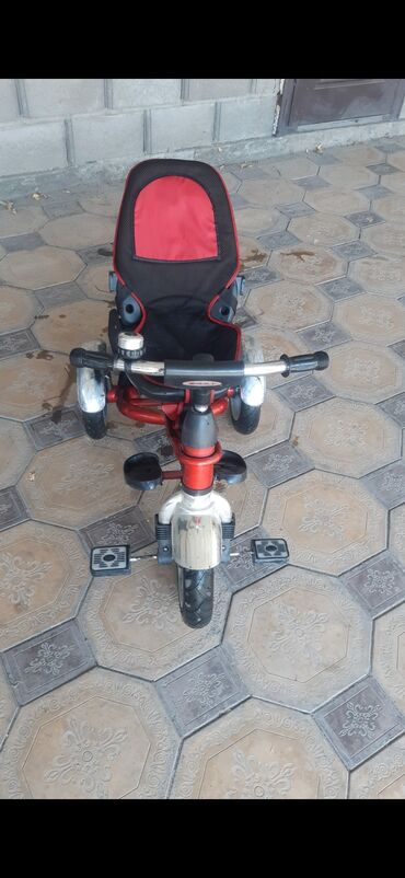 велик барс: Детский 3х колёсный велосипед,велик,все три колеса камерный,осмотр