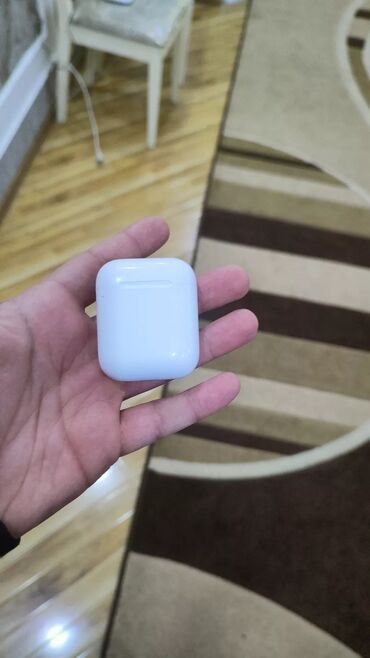 airpods kopya: İşlənmiş Simsiz (Bluetooth) Qulaqcıqlar, Apple, rəng - Ağ