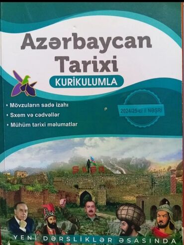 sud masini satiram: Azerbaycan tarix vəsait ve azerbaycan umumi tarix vesaiti iksi bir