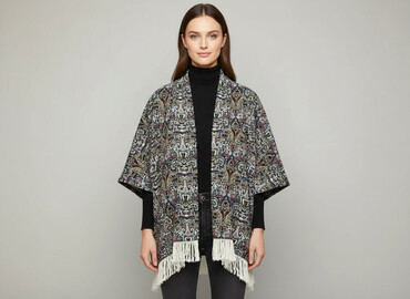 narzutka new yorker: Ava, Women`s cape, size L