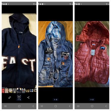 Uşaqlar üçün digər geyimlər: Uşaq geyim və ayaqqabı dəsti – 7, 8, 9 yaşlar üçün. Brendlər: LC — 6