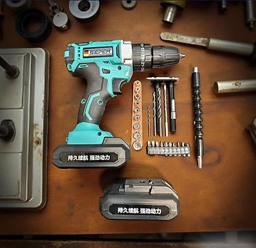 Другая бытовая техника: Аккумуляторная Электроотвертка, шуруповерт, дрель Siepem — 8