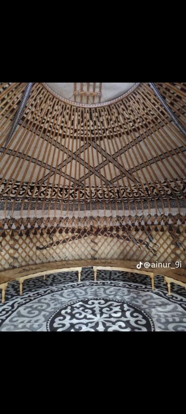 Продажа юрт: Продажа юрты, Каркас Деревянный, 85 баш, Диаметр: 6 метров — 27