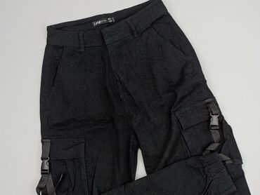 jeansy straight stradivarius: FB Sister, Spodnie cargo damskie, rozmiar S