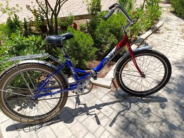 velosiped qiymetleri ucuz: İşlənmiş İki təkərli Uşaq velosipedi Stels, 24", Ünvandan götürmə