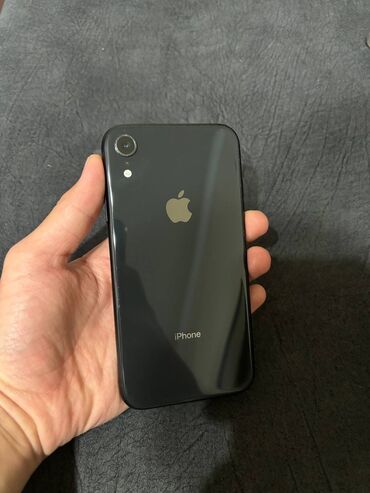 IPhone Xr, 128 ГБ, Черный, Чехол, 82 %