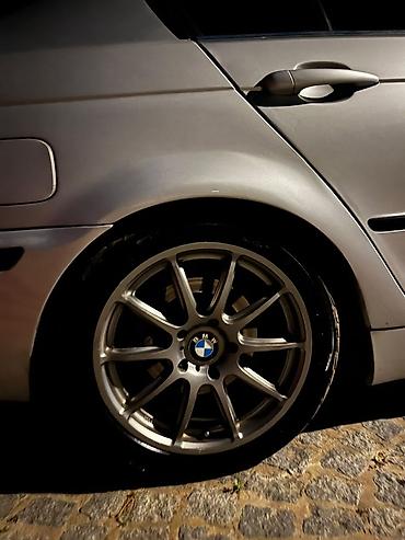 bmw e46 disk: BMW E46 üçün original üslubda yüngül lehimli disklər və təkər dəsti - — 4