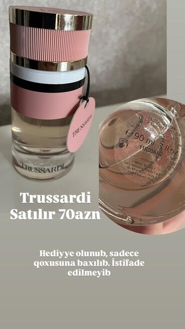 dr meral's elixir qiymeti: Trussardi qadın ətiri – Eau de Parfum Həcm: 90 ml (3 fl. oz.)