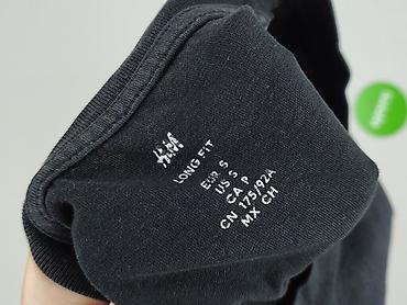 bluzki czarne basic: H&M, T-shirt damski, rozmiar S — 4