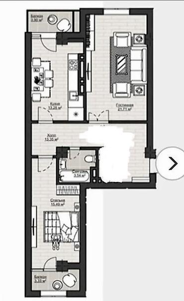 Продажа квартир: 2 комнаты, 76 м², Элитка, 13 этаж, Дизайнерский ремонт — 23