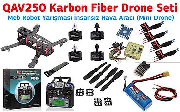 Alət dəstləri: Kateqoriya: Dron Materialları > Dron Dəstləri Məhsul: QAV250 Karbon — 2