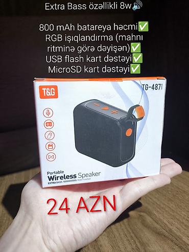 Dinamiklər və kolonkalar: Yeni Kolonka, Növ - Portativ, rəng - Qara — 1