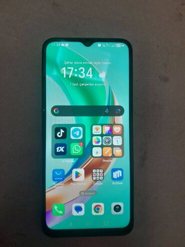 Honor: Honor X6b, 256 GB, rəng - Qara, Barmaq izi, İki sim kartlı, Face ID