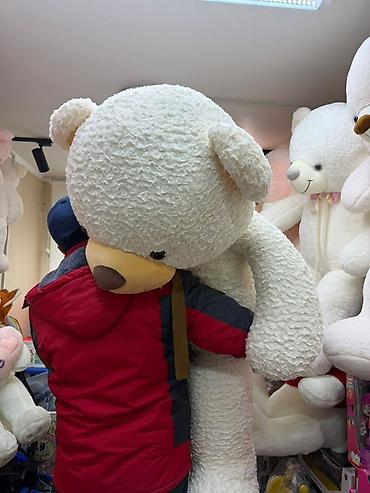 Другой декор и предметы интерьера: Огромный плюшевый мишка От 1000сом и выше - Рост: примерно с человека — 3
