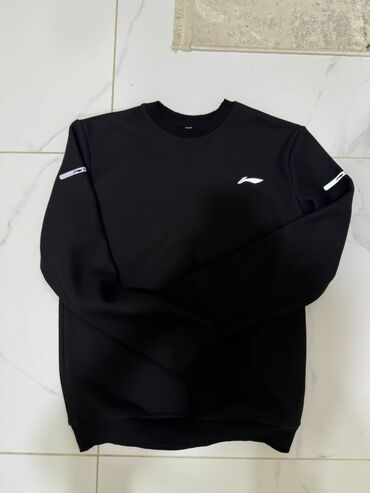 одежда для гимнастики: Мужская толстовка, M (EU 38), Li-Ning, Новый, цвет - Черный, Самовывоз, Платная доставка
