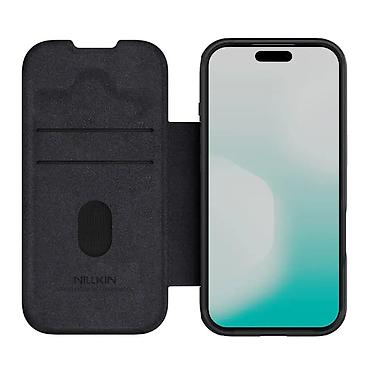 Maske i futrole za telefone: Futrola NILLKIN QIN Pro za iPhone 17 Pro (6.3) crna. Kataloški broj — 4