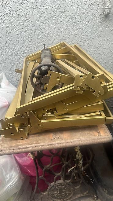 полка для обуви: Mağaza vitrin rəfləri və aksesuarları dəsti - Material: metal karkas — 4
