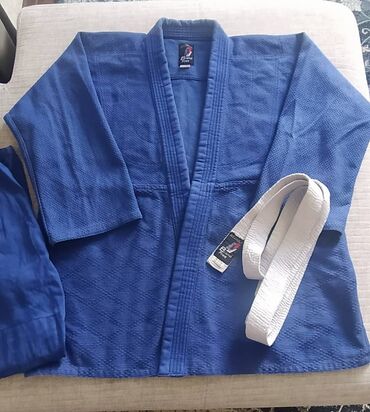 корейский одежда: Спортивный костюм цвет - Синий