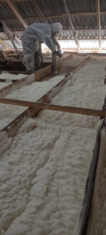 Утепление: Утепление крыши, Утепление потолоков | Утепление завода, Утепление квартиры, Утепление склада Минеральная вата, Пенополиуретан, Penoplex Больше 6 лет опыта — 6