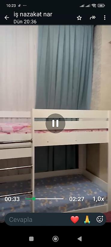 səki kiraye ev: Xırdalanda krisdal 2 də 2 otaqlı mənzil kirayə verlir 15/5ci — 7