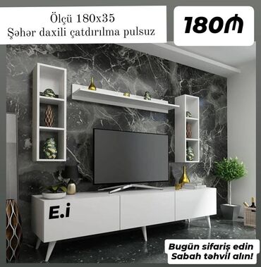 шоколадная паста: Tv stend tv alti sifarisle hazırlanır. ⚜️Rəng ve olcu seçimi var