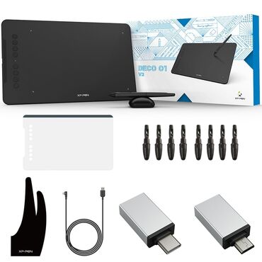xiaomi 13 baku: Xp pen Deco 01 V2 böyük ölçülü qrafik tablet Xp-pen brendinin Deco