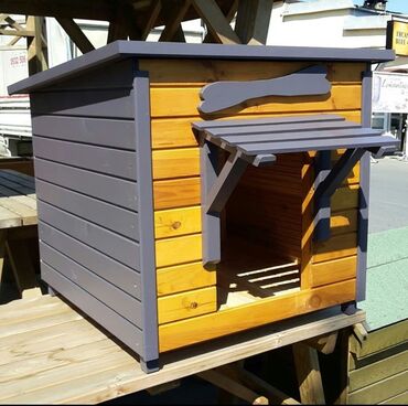 Yuvalar: İstənilən növ it evlərinin sifarişi qəbul olunur.Materiallar taxtadan — 14