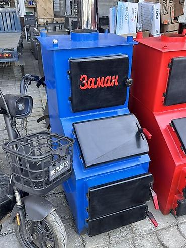 Дровяные печи: Твердотопливная печь «Заман» (стальная, напольная) - Универсальная — 2