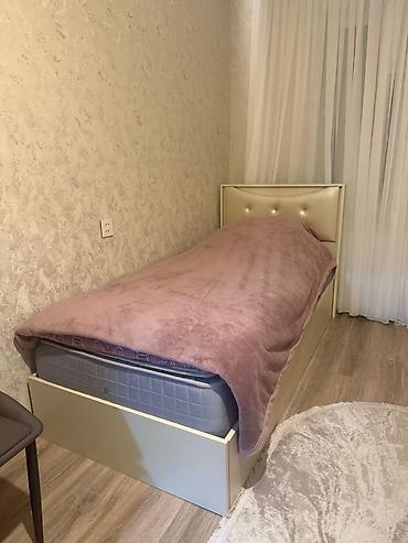 madeyra tek carpayi: Tək nəfərlik çarpayı – zərif və rahat dizayn - Ölçü: təxminən 90x190 — 1