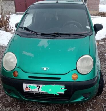 авторынок бишкек матиз: Daewoo Matiz: 2002 г., 0.8 л, Механика, Бензин, Хэтчбэк