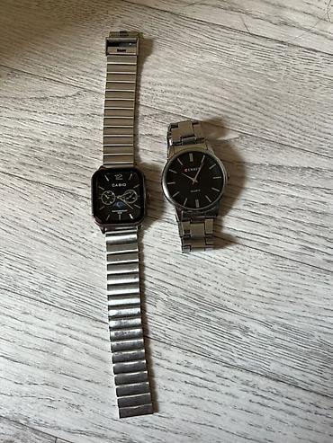 apple whatch: Наручные часы (2 модели) 1) Casio, квадратный корпус - Классический — 2