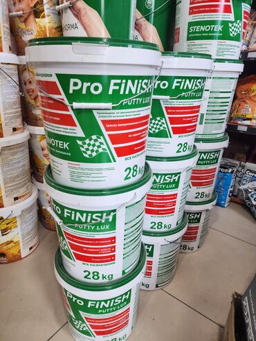 технониколь цена: Майшыбак STENOTEK Pro FINISH, Акрил, Даяр