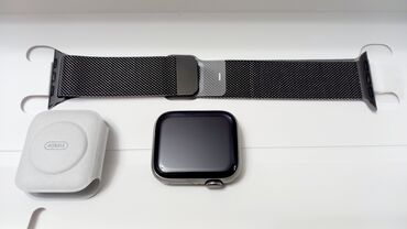 apple watc: Новый, Смарт часы, цвет - Черный