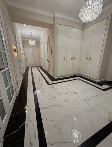 срочно продаю квартира район кызыл аскер: 4 комнаты, 126 м², Элитка, 9 этаж, Дизайнерский ремонт