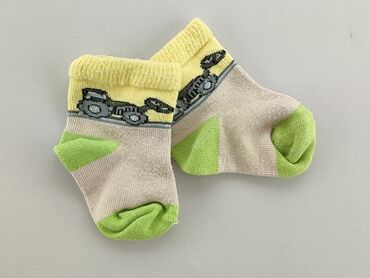 kapcie na drutach wzory: Socks, condition - Good