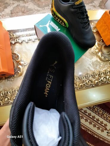 Кроссовки и спортивная обувь: Мужские кроссовки, 44, Puma, Новый, цвет - Черный, Платная доставка — 3