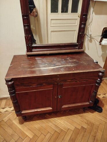 Əntiq mebel: Güzgü, 100 il, Vəziyyəti: Yaxşı — 4