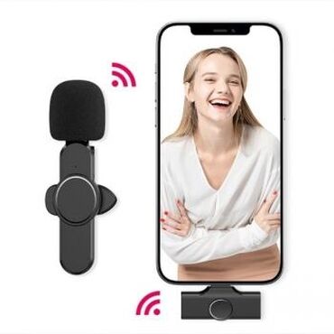 ресивер воздуха: Беспроводной петличный микрофон для блогеров Apple и Android