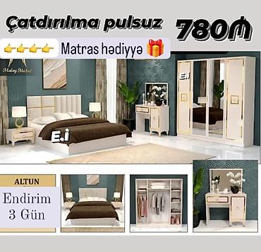 Yataq otağı mebel dəsti – “Altun” modeli Komplekt: - Çarpayı lalafo.az -da Yataq otağı mebel dəsti – “Altun” modeli Komplekt: - Çarpayı