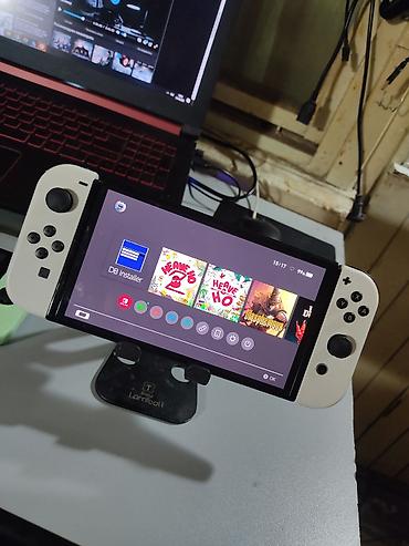 Nintendo: Nintendo Switch oled чипованная (прошитая) встроенная память — 5