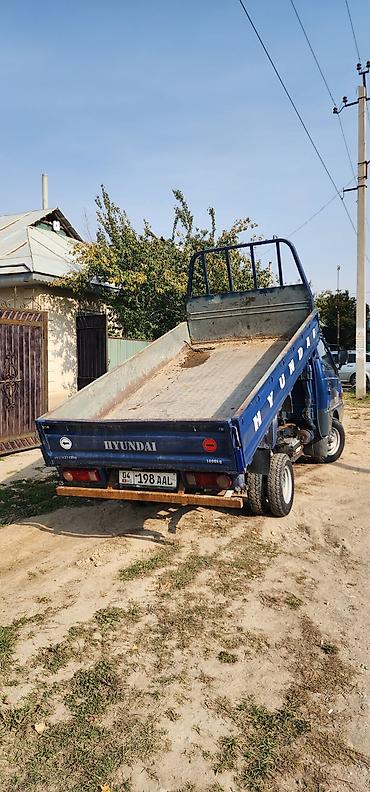 наращивание борта: Hyundai Porter самосвал без вложения - Компактный грузовик с — 4
