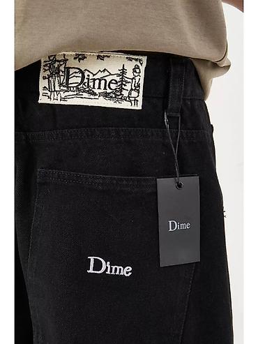 Джинсы: Dime — черные джинсы - Цвет: насыщенный черный - Посадка — 6
