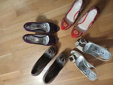 Salonke: Ženske cipele na štiklu – set od 5 pari - Modeli: otvoren prst — 2