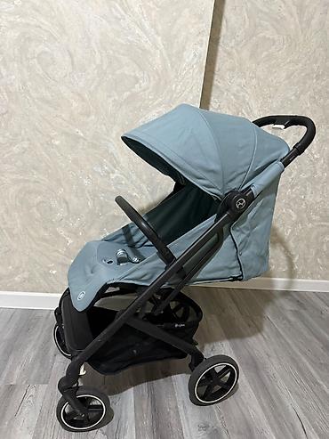 бу 2в1: Коляска, Cybex, цвет - Голубой, Б/у, Самовывоз — 1
