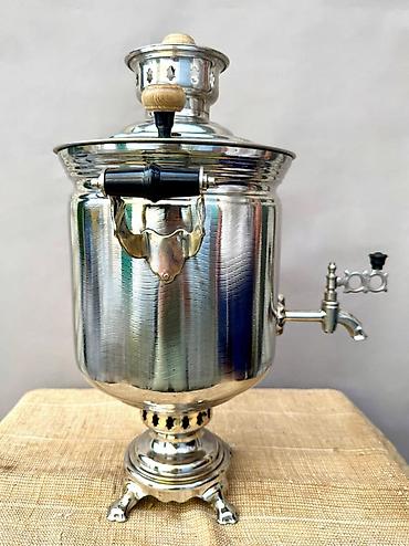 samovar satiram: İşlənmiş Od Samovar, 6 l, Ödənişli çatdırılma — 3