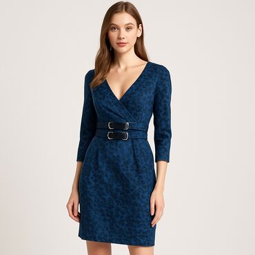 sukienka z piórami reserved: Women`s dress, L (EU 40)
